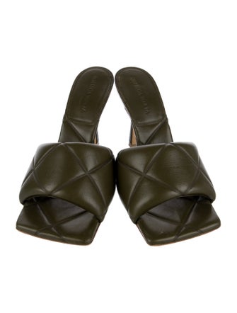 Bottega Veneta Leather Slides