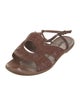 Bottega Veneta Intrecciato Weave Leather Sandals