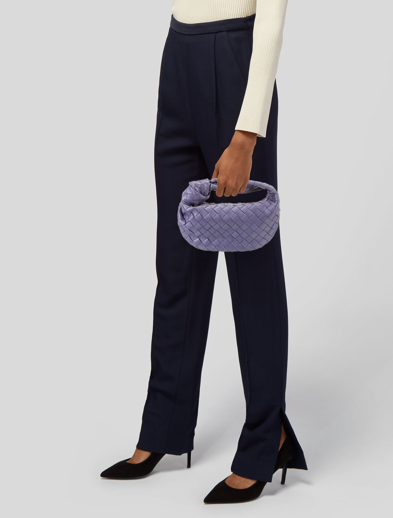 Bottega Veneta Leather Top Handle Bag