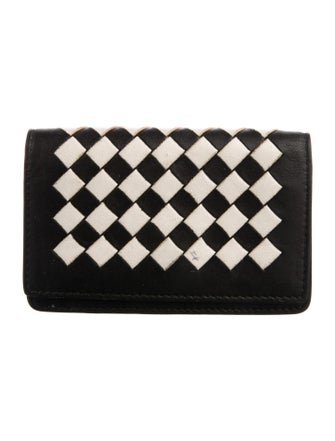 Bottega Veneta Intrecciato Weave Lambskin Wallet