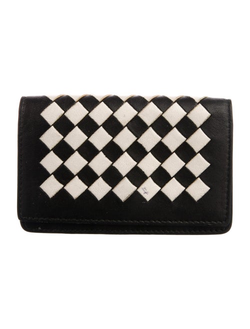 Bottega Veneta Intrecciato Weave Lambskin Wallet