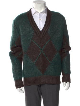 Bottega Veneta Wool Printed Cardigan