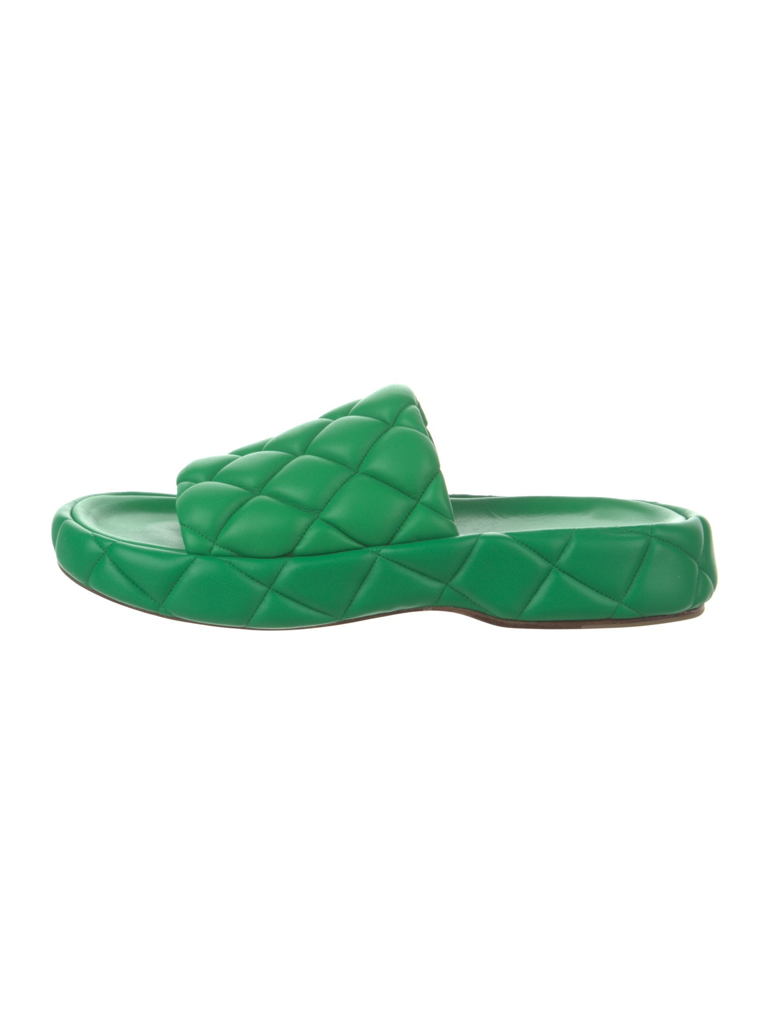 Bottega Veneta Leather Slides