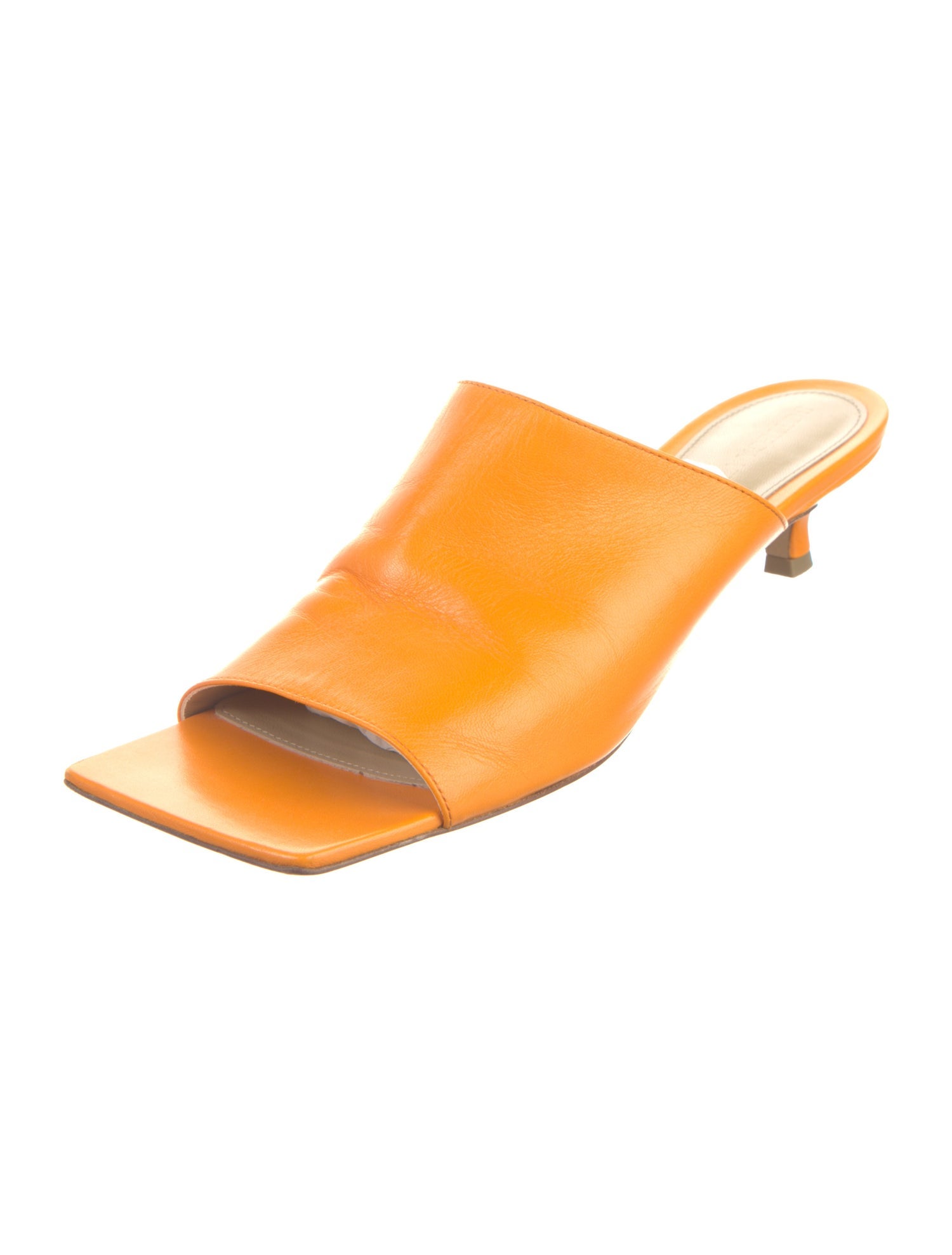 Bottega Veneta Leather Slides