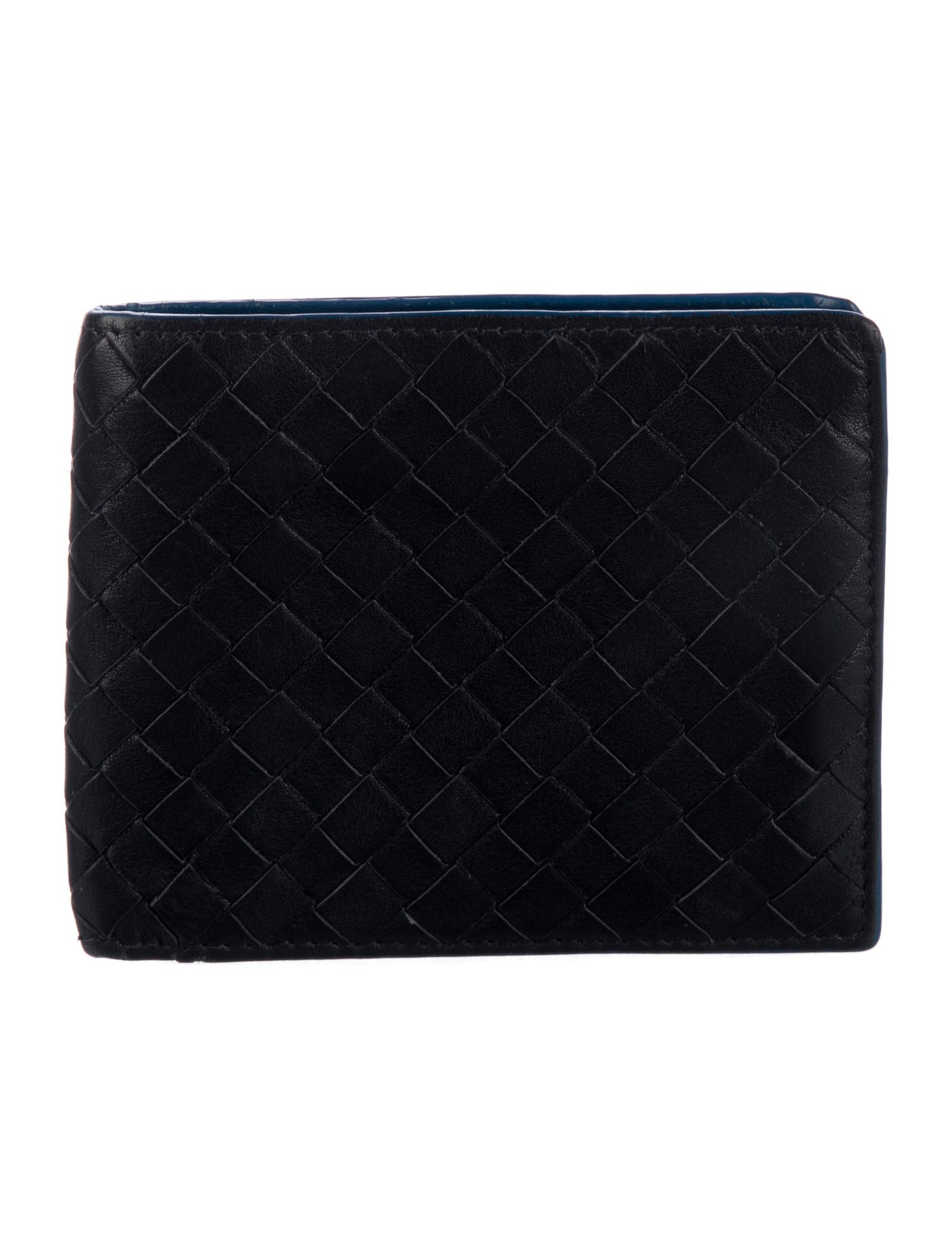 Bottega Veneta Intrecciato Weave Leather Wallet