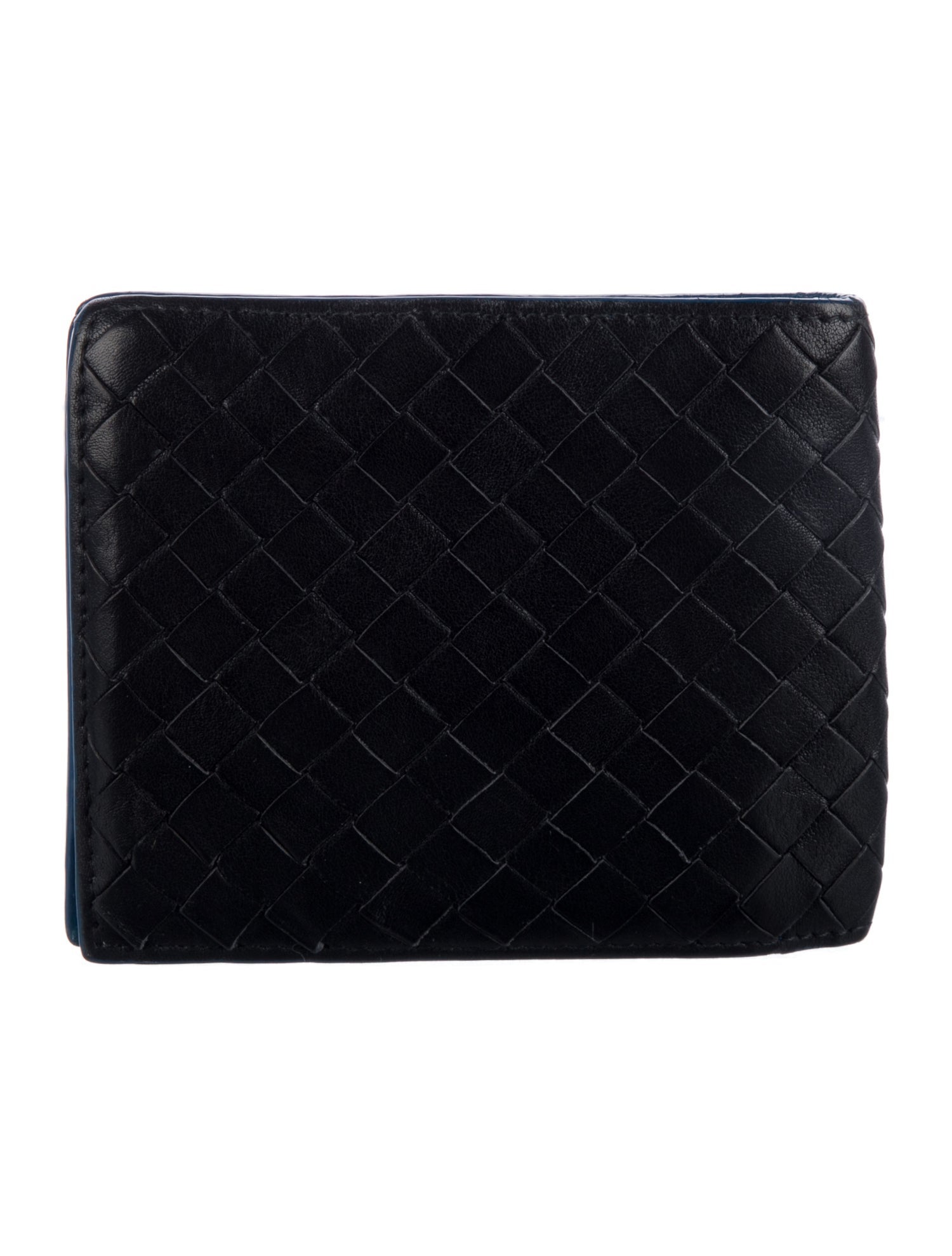 Bottega Veneta Intrecciato Weave Leather Wallet