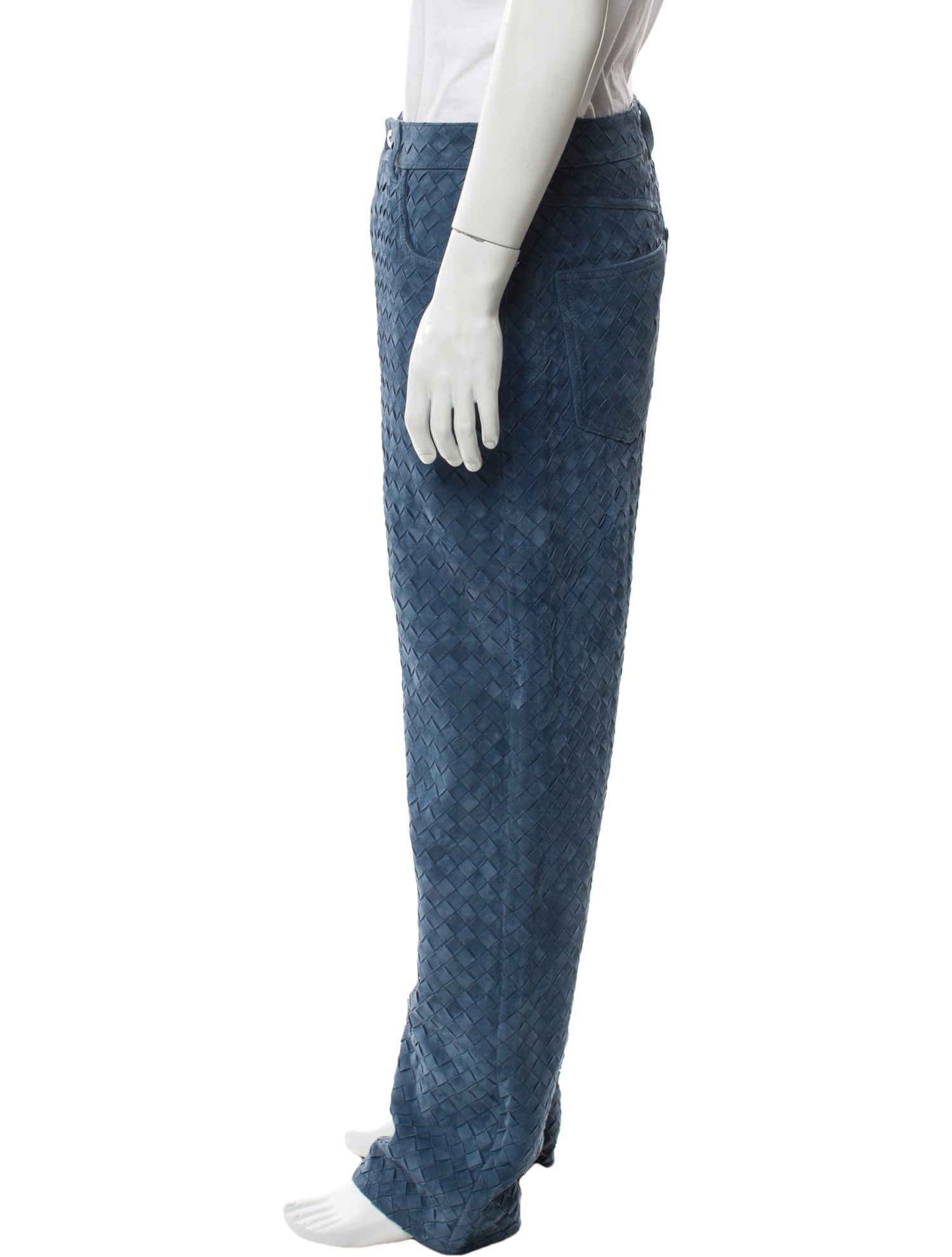 Bottega Veneta Intrecciato Weave Pants