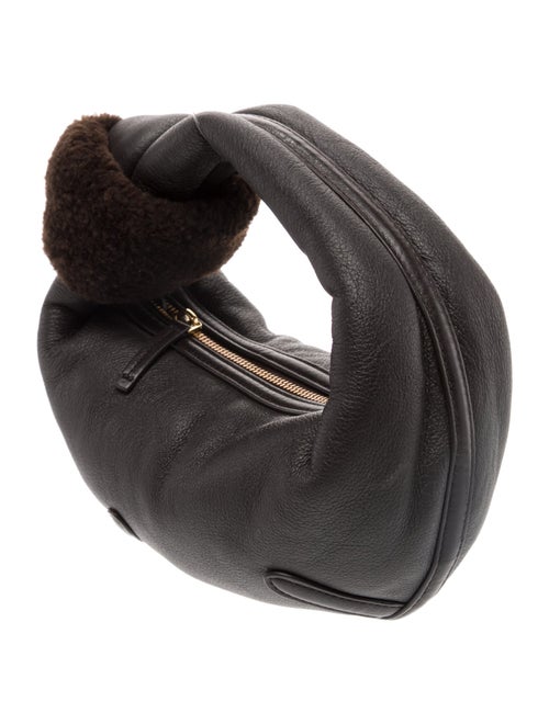 Bottega Veneta Shearling Aviator Jodie Mini