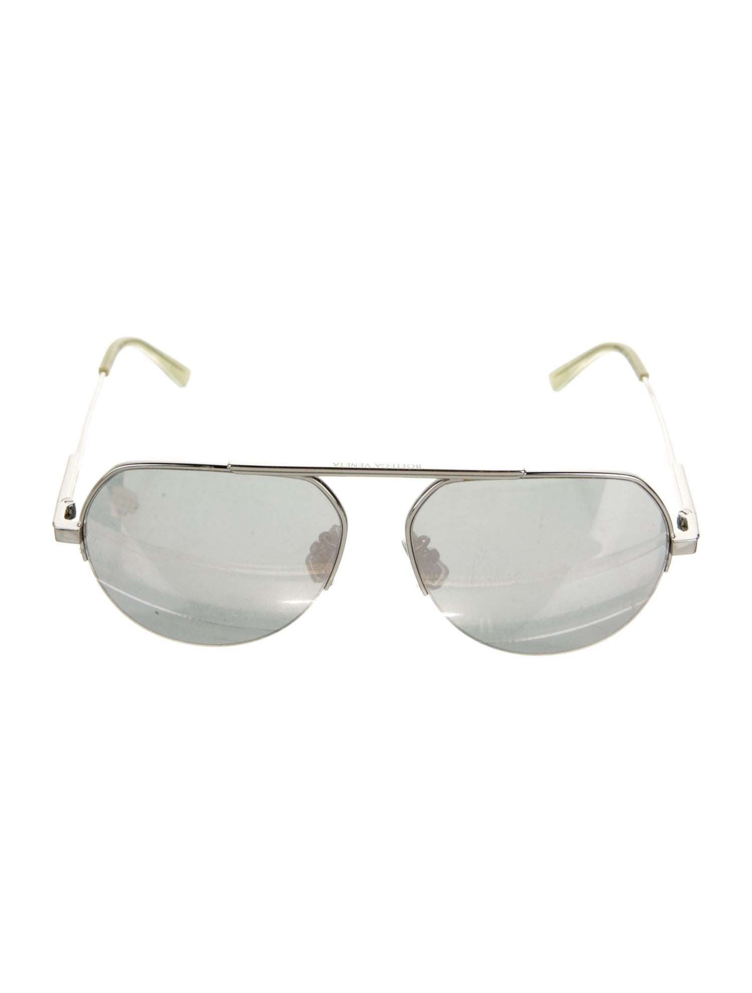 Bottega Veneta Aviator Mirrored Sunglasses