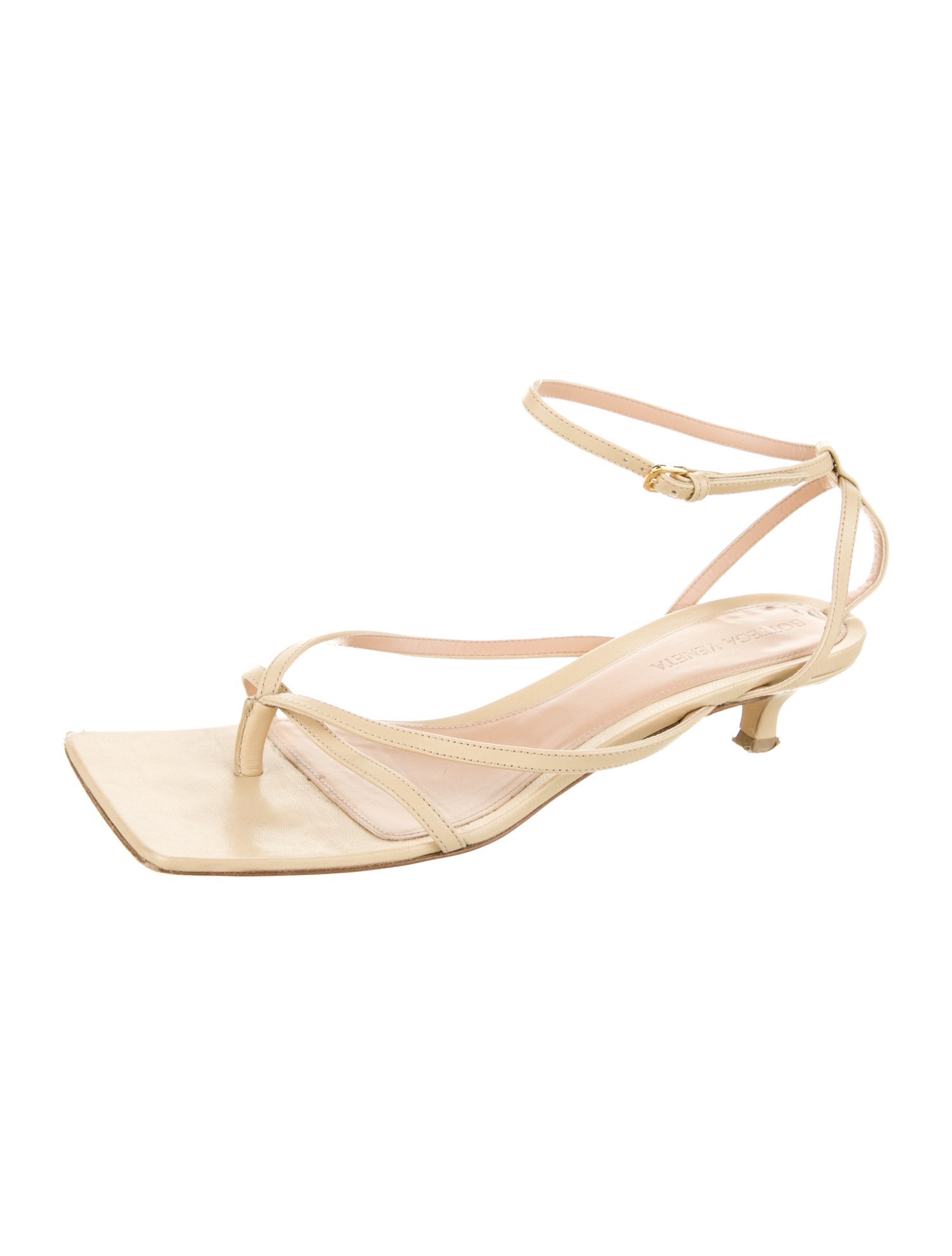 Bottega Veneta Leather Sandals