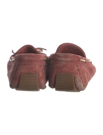 Bottega Veneta Intrecciato Weave Suede Moccasins