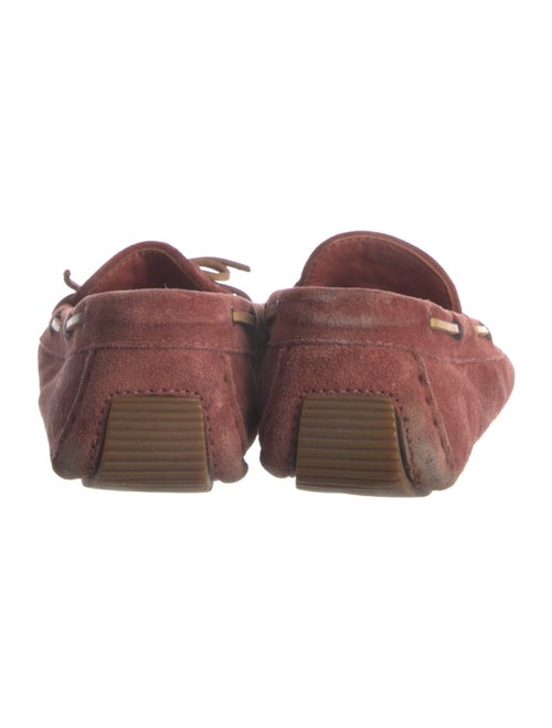 Bottega Veneta Intrecciato Weave Suede Moccasins