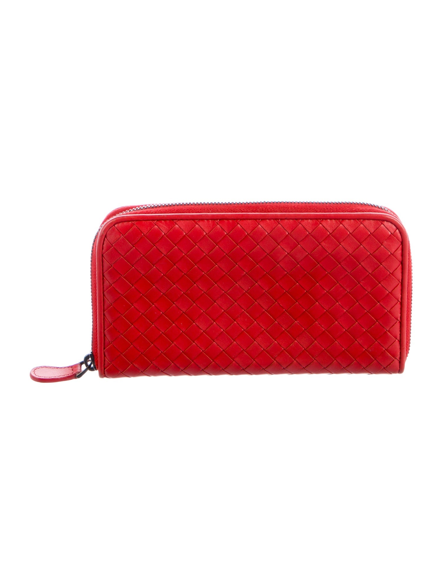 Bottega Veneta Vintage Intrecciato Weave Continental Wallet