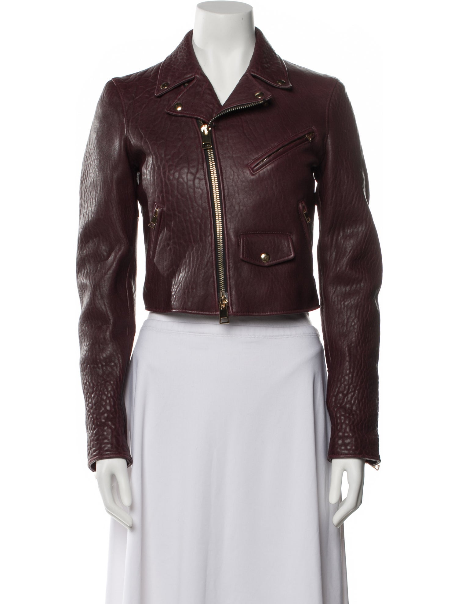 Bottega Veneta Lamb Leather Biker Jacket w/ Tags