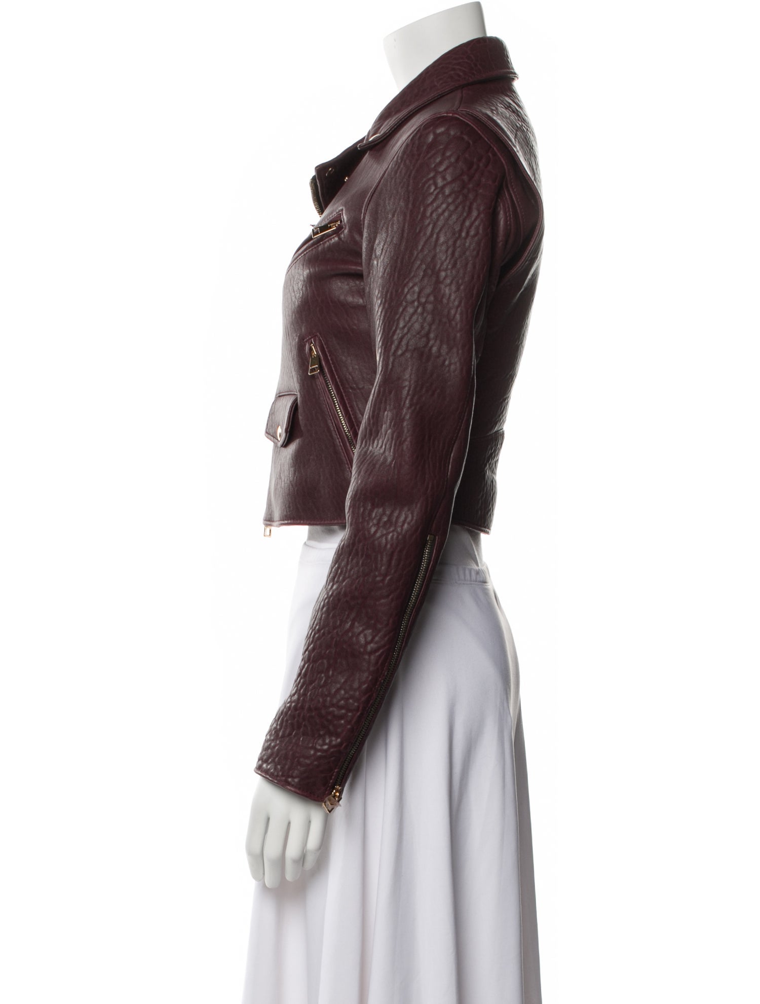 Bottega Veneta Lamb Leather Biker Jacket w/ Tags