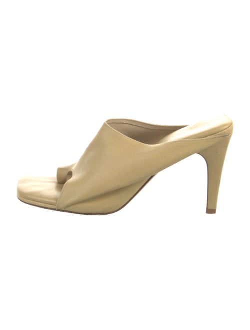 Bottega Veneta Leather Slides