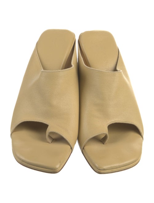 Bottega Veneta Leather Slides