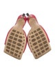 Bottega Veneta Quilted Pattern Leather Slides