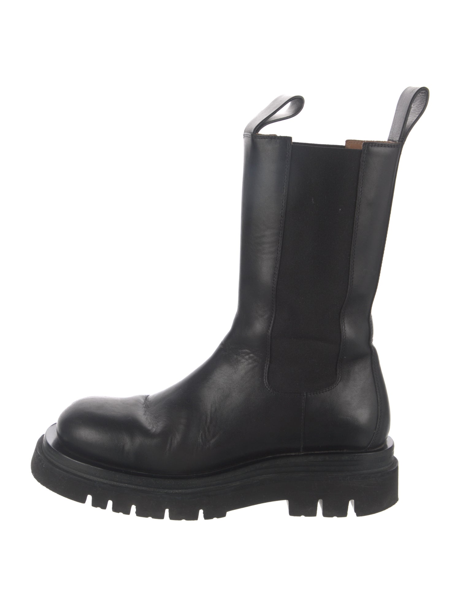 Bottega Veneta Leather Combat Boots