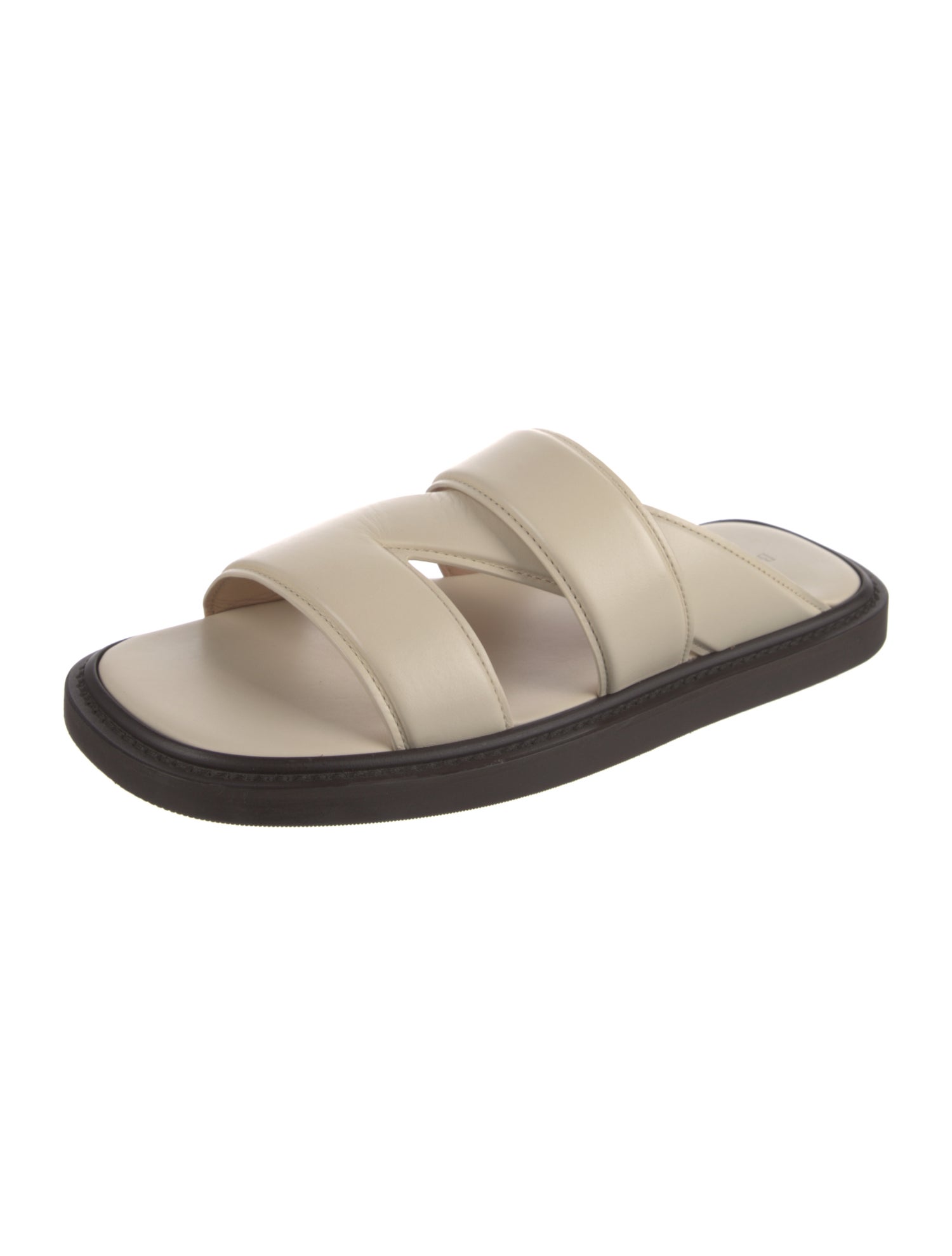 Bottega Veneta Leather Slides