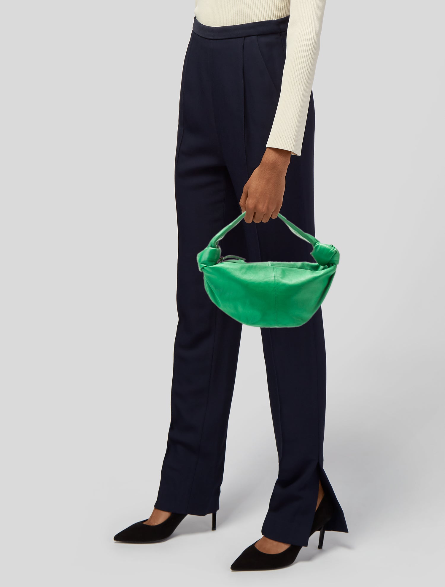 Bottega Veneta Leather Double Knot Mini