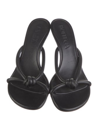 Bottega Veneta Blink Leather Slides
