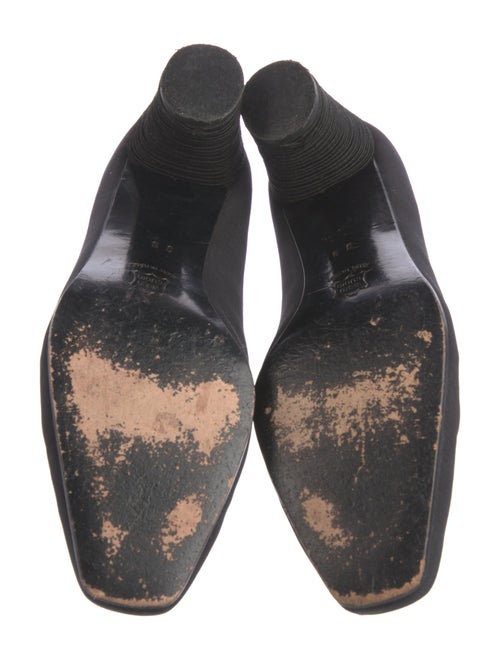 Bottega Veneta Intrecciato Weave Satin Pumps