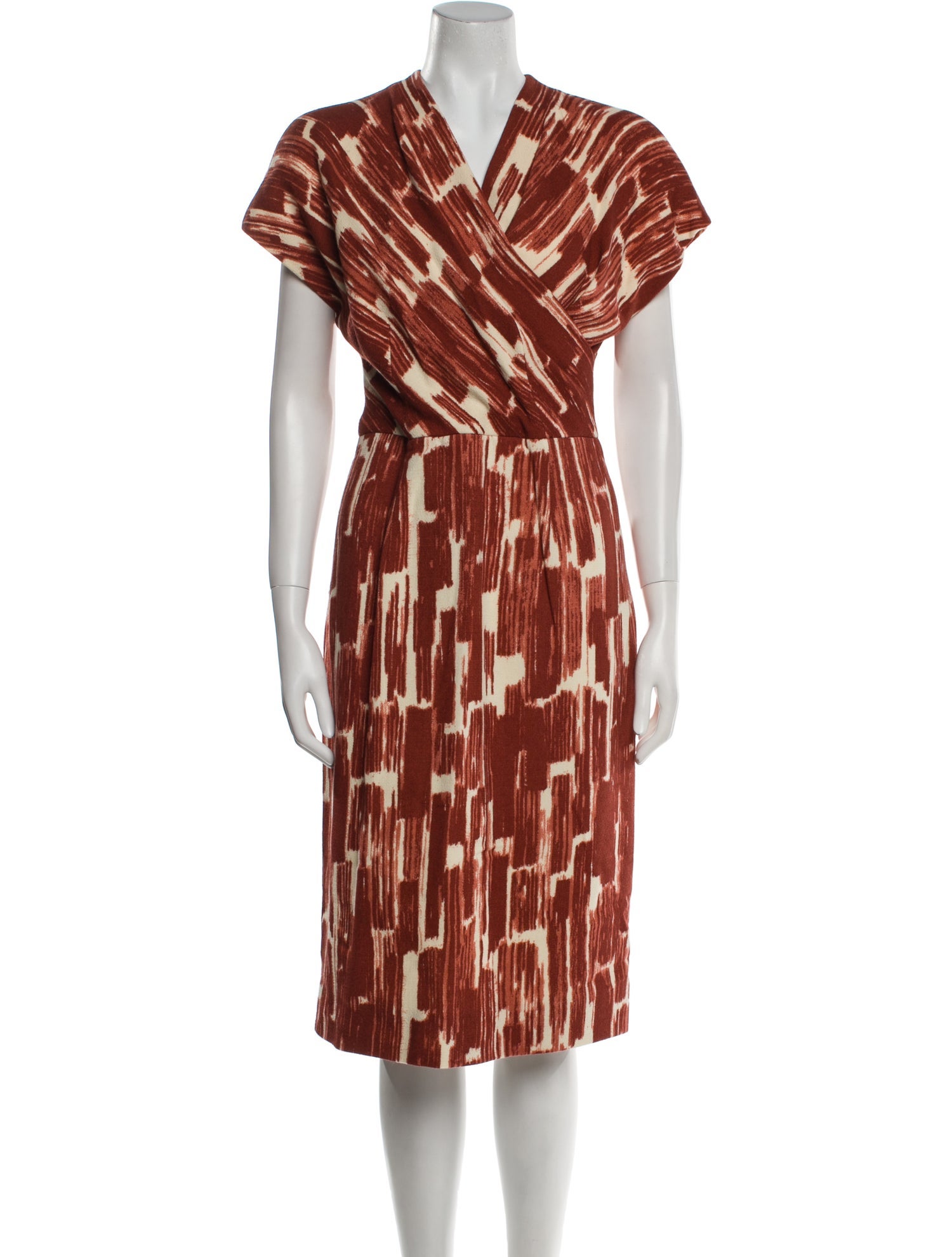 Bottega Veneta Silk Midi Length Dress