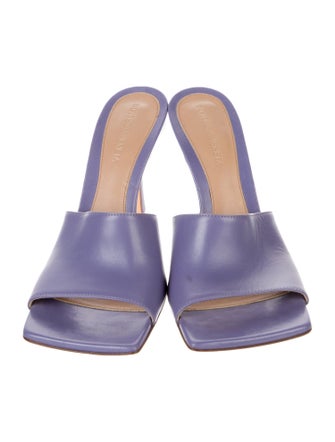 Bottega Veneta Leather Slides