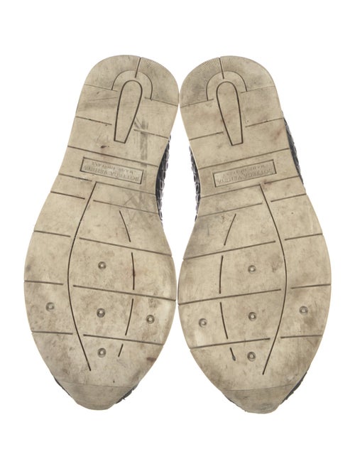 Bottega Veneta Intrecciato Weave Leather Sneakers