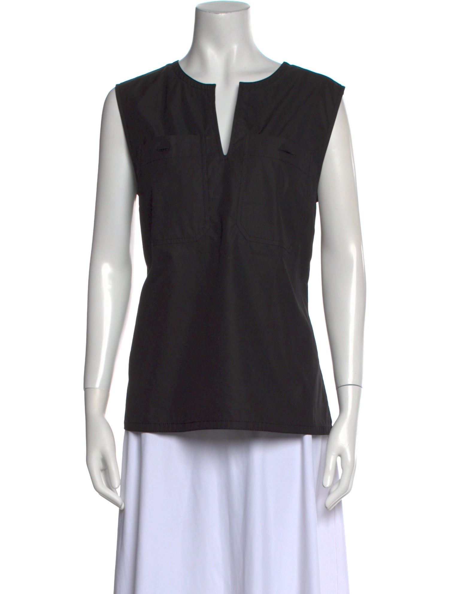 Bottega Veneta V-Neck Sleeveless Top