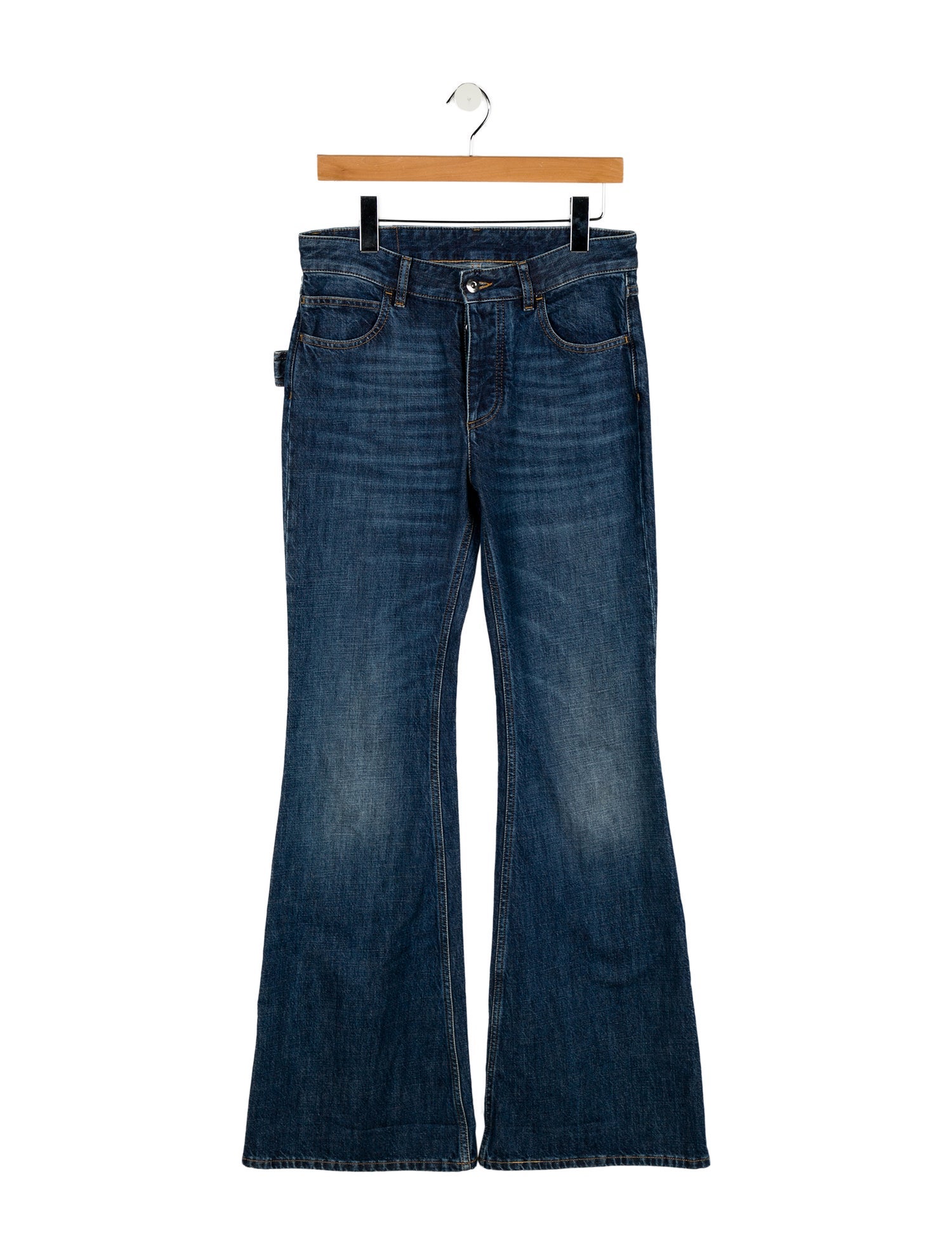 Bottega Veneta High-Rise Wide Leg Jeans