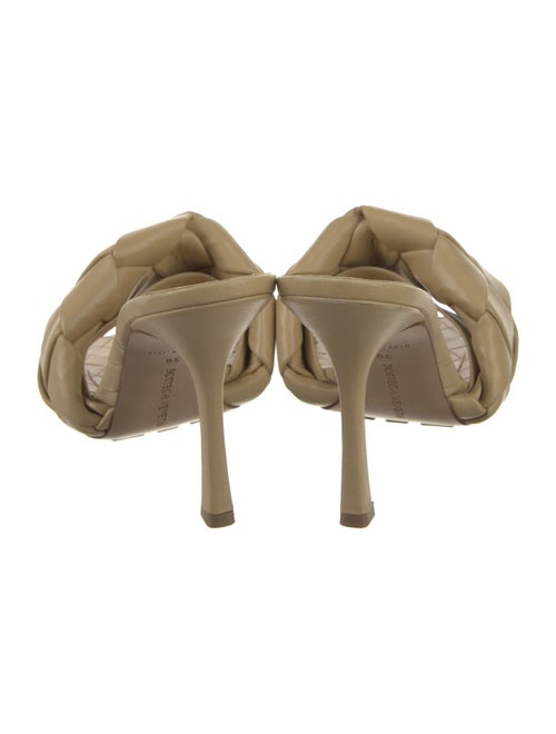 Bottega Veneta Intrecciato Weave Leather Slides