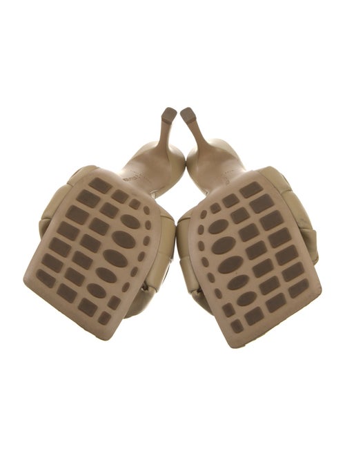 Bottega Veneta Intrecciato Weave Leather Slides