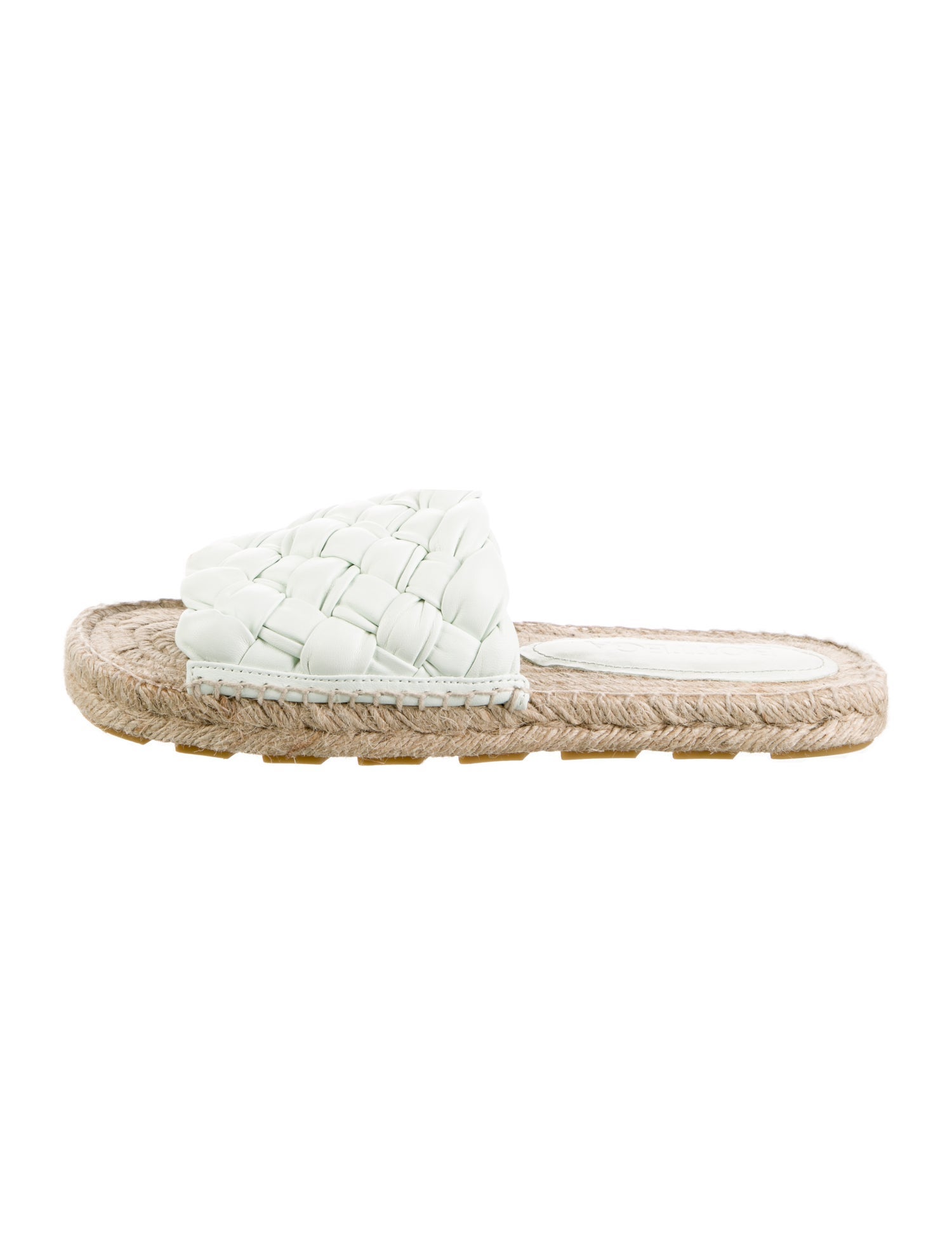 Bottega Veneta Intrecciato Weave Leather Espadrilles