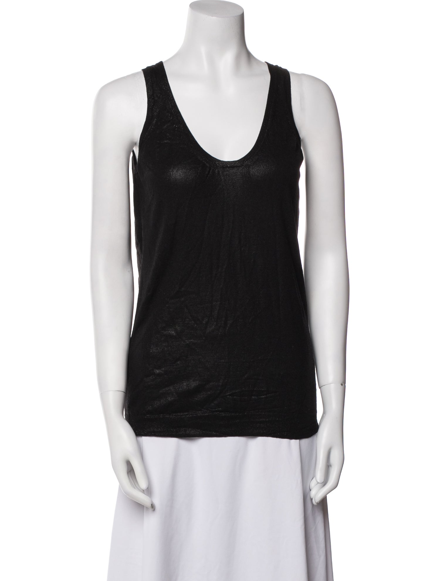 Bottega Veneta Cashmere Scoop Neck Top