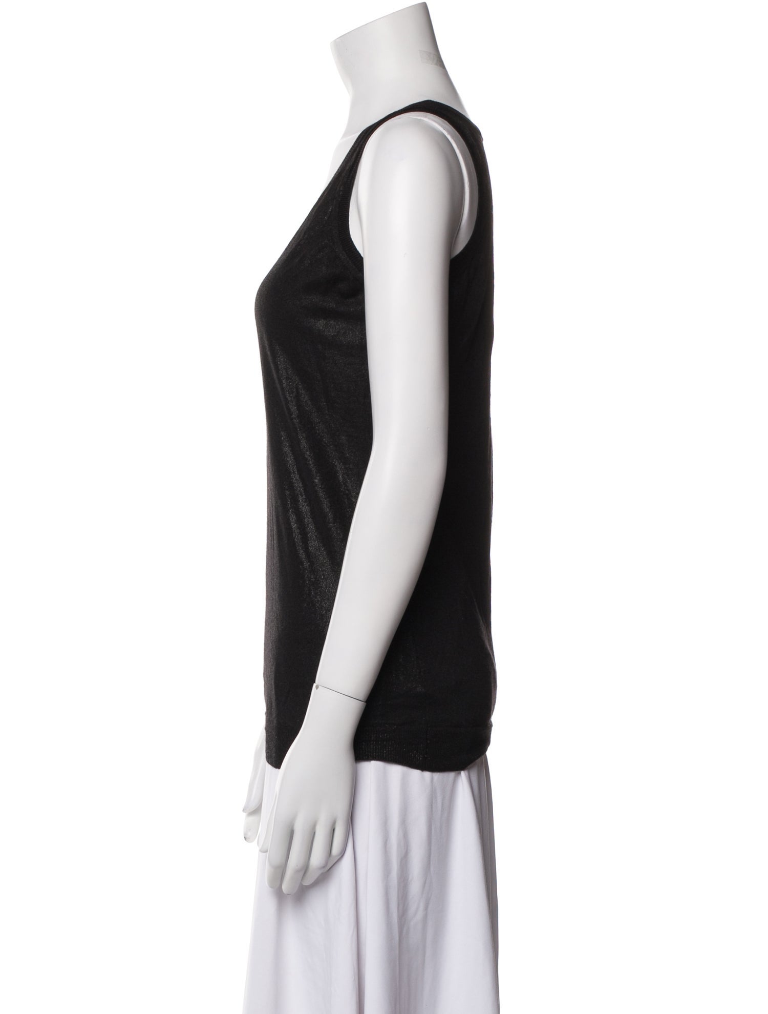 Bottega Veneta Cashmere Scoop Neck Top