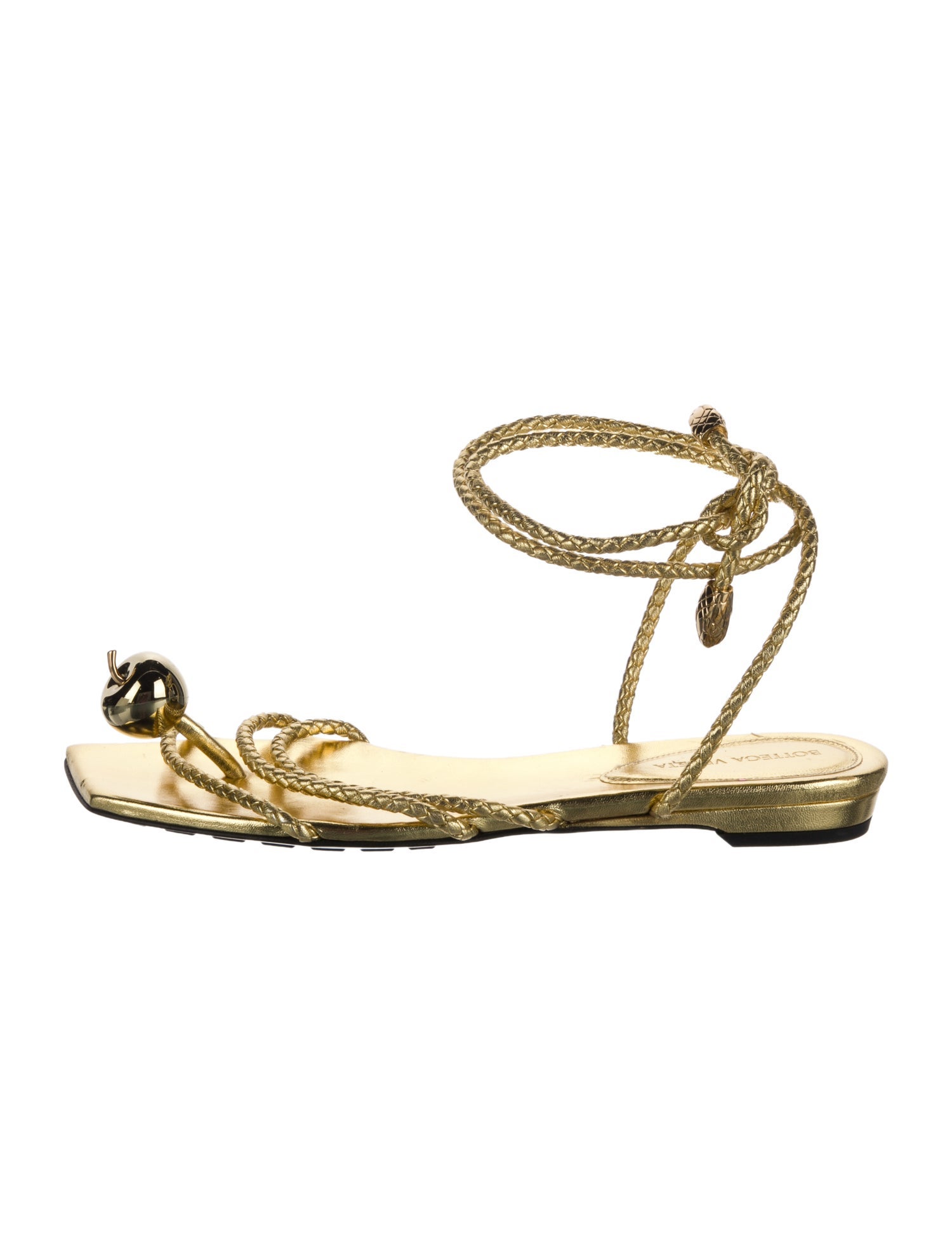 Bottega Veneta Leather Sandals