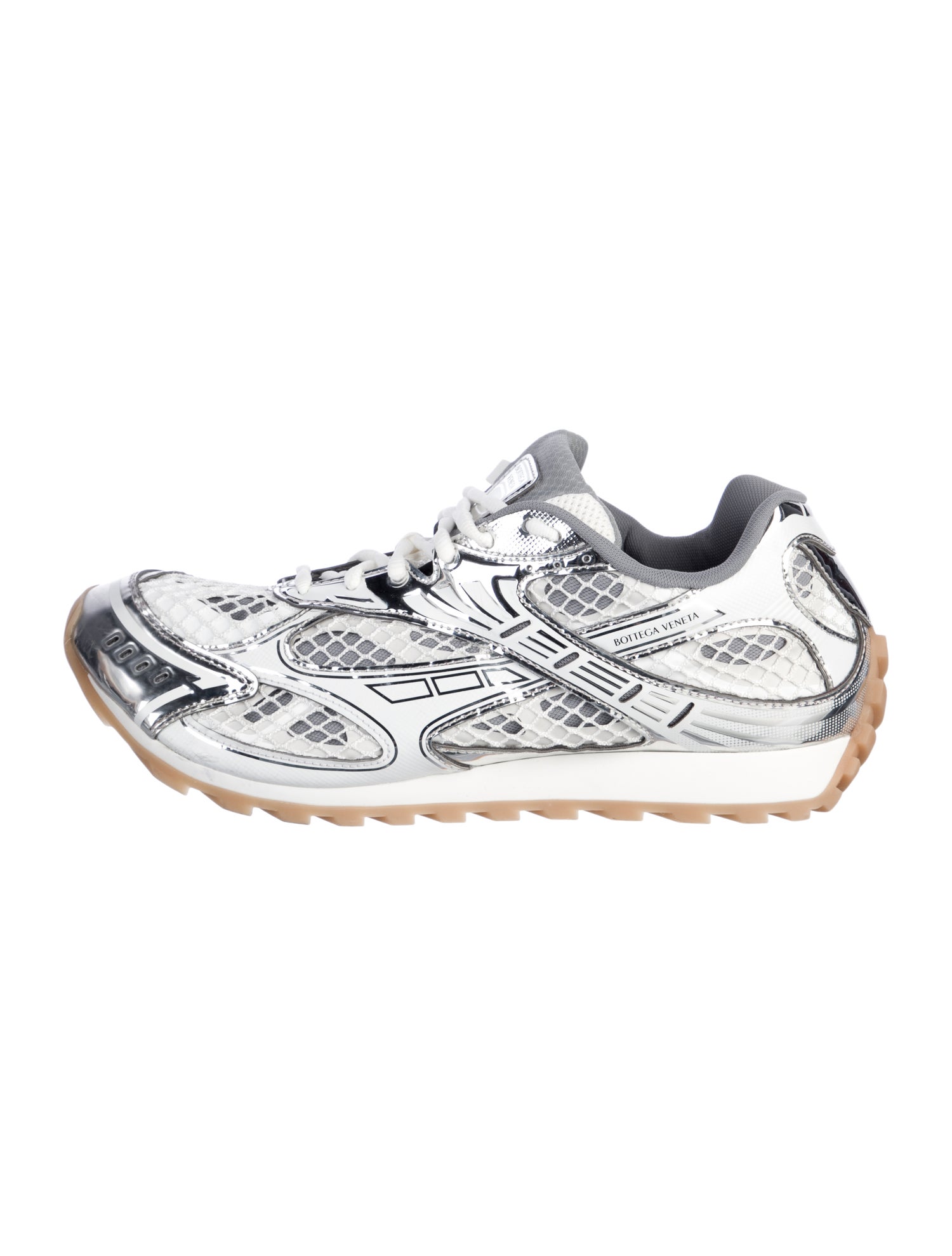 Bottega Veneta Mesh Printed Sneakers