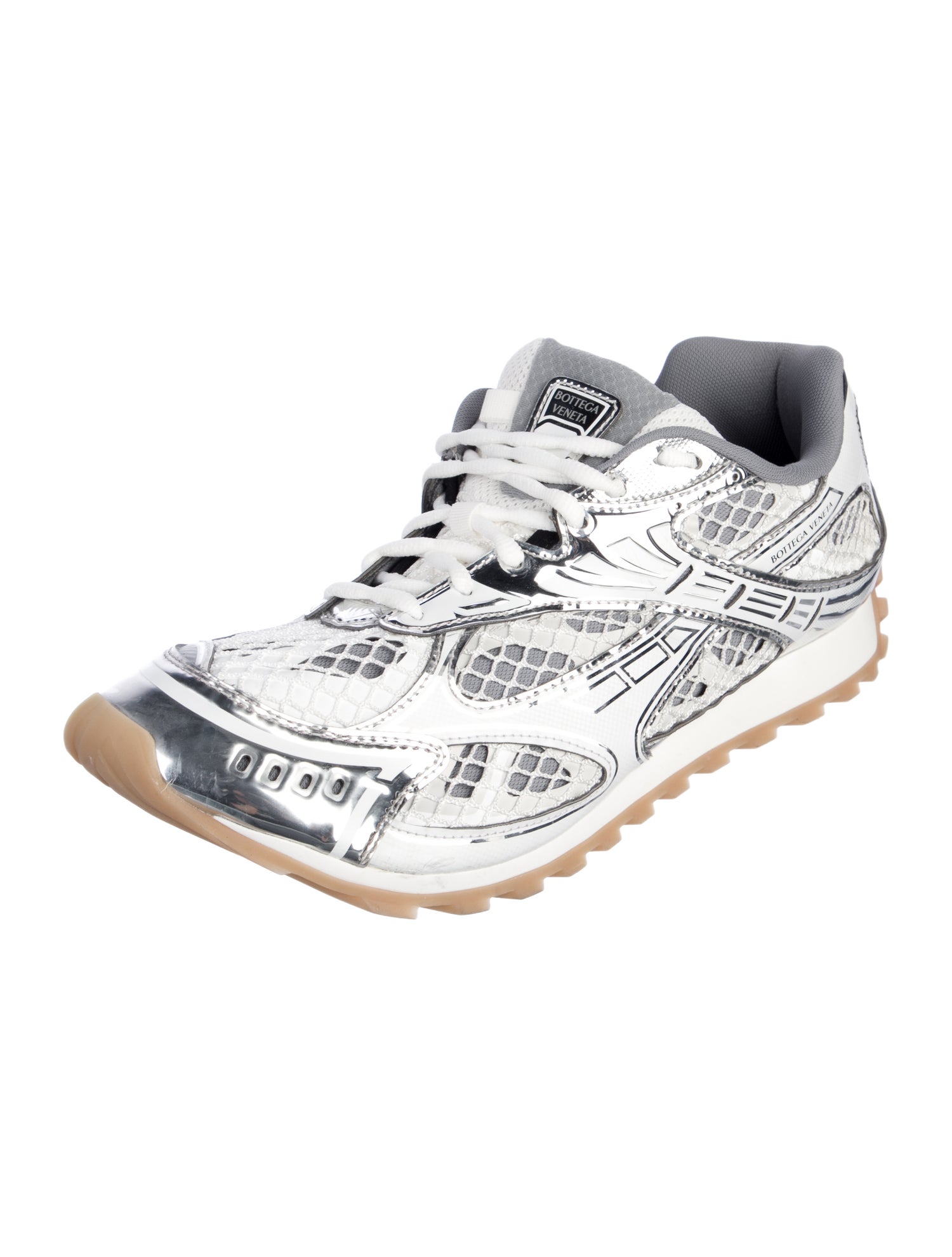 Bottega Veneta Mesh Printed Sneakers