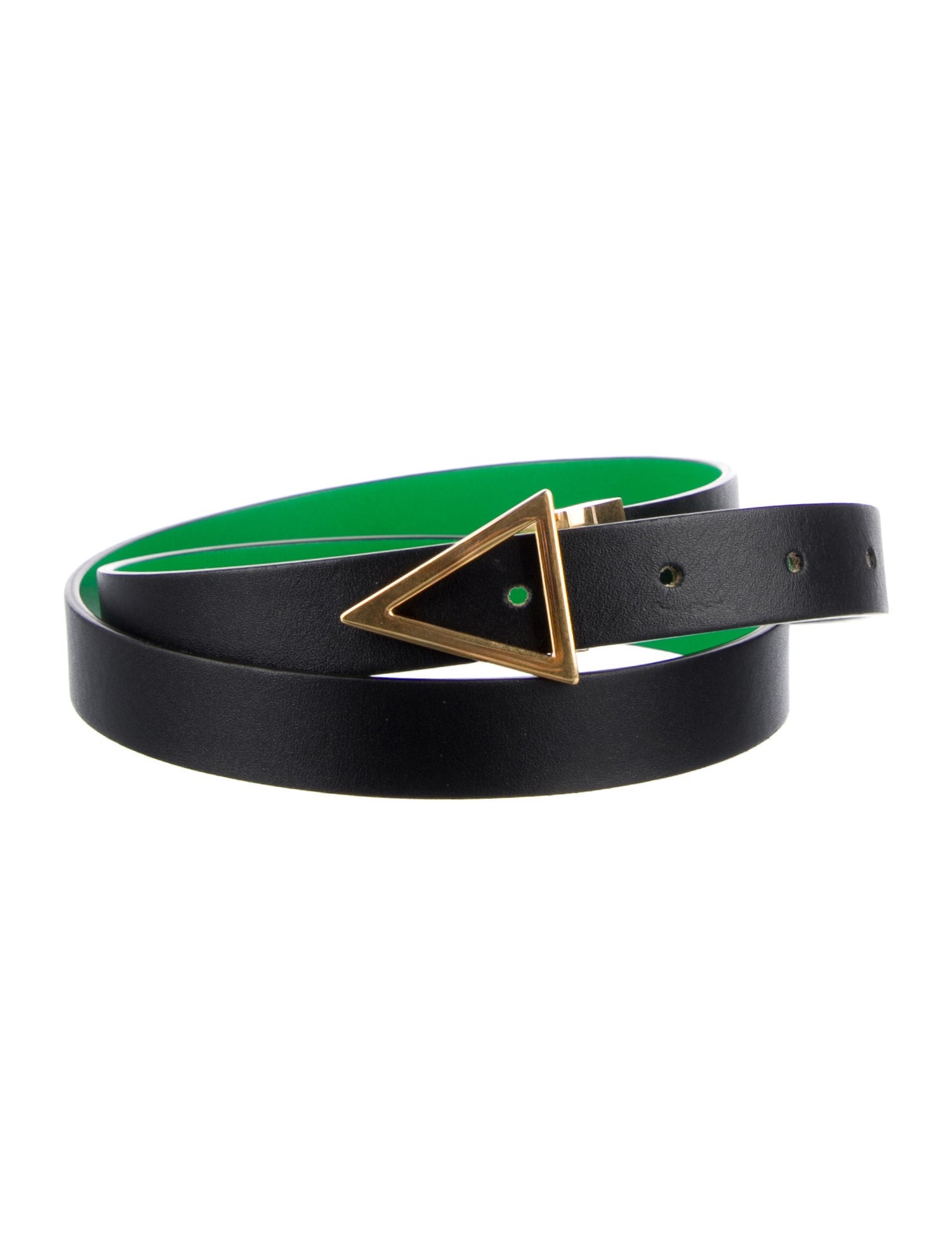 Bottega Veneta Skinny Leather Belt