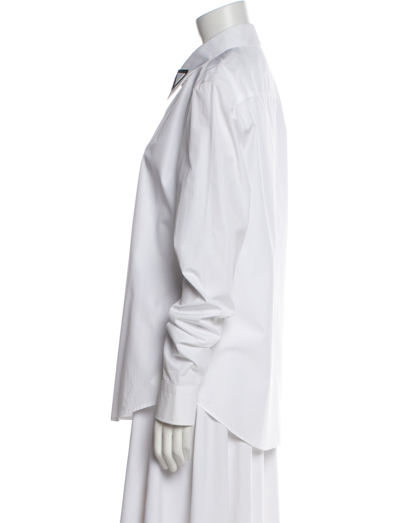 Bottega Veneta Long Sleeve Button-Up Top