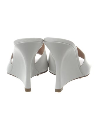 Bottega Veneta Leather Slides