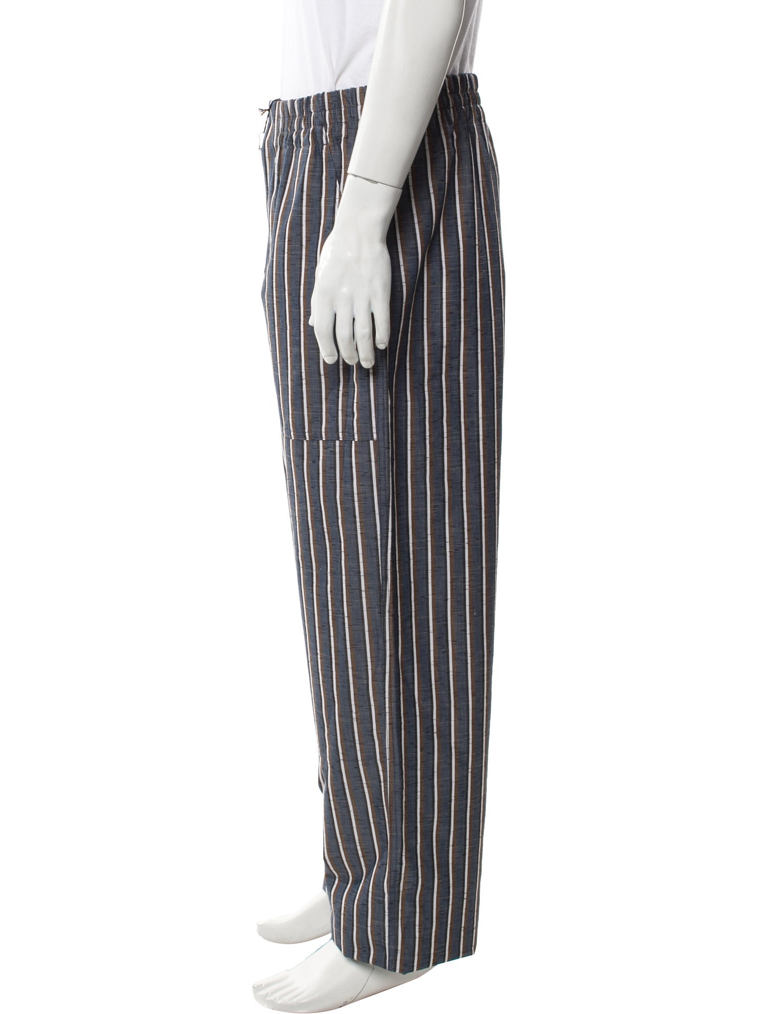 Bottega Veneta Striped Pajama Bottoms w/ Tags
