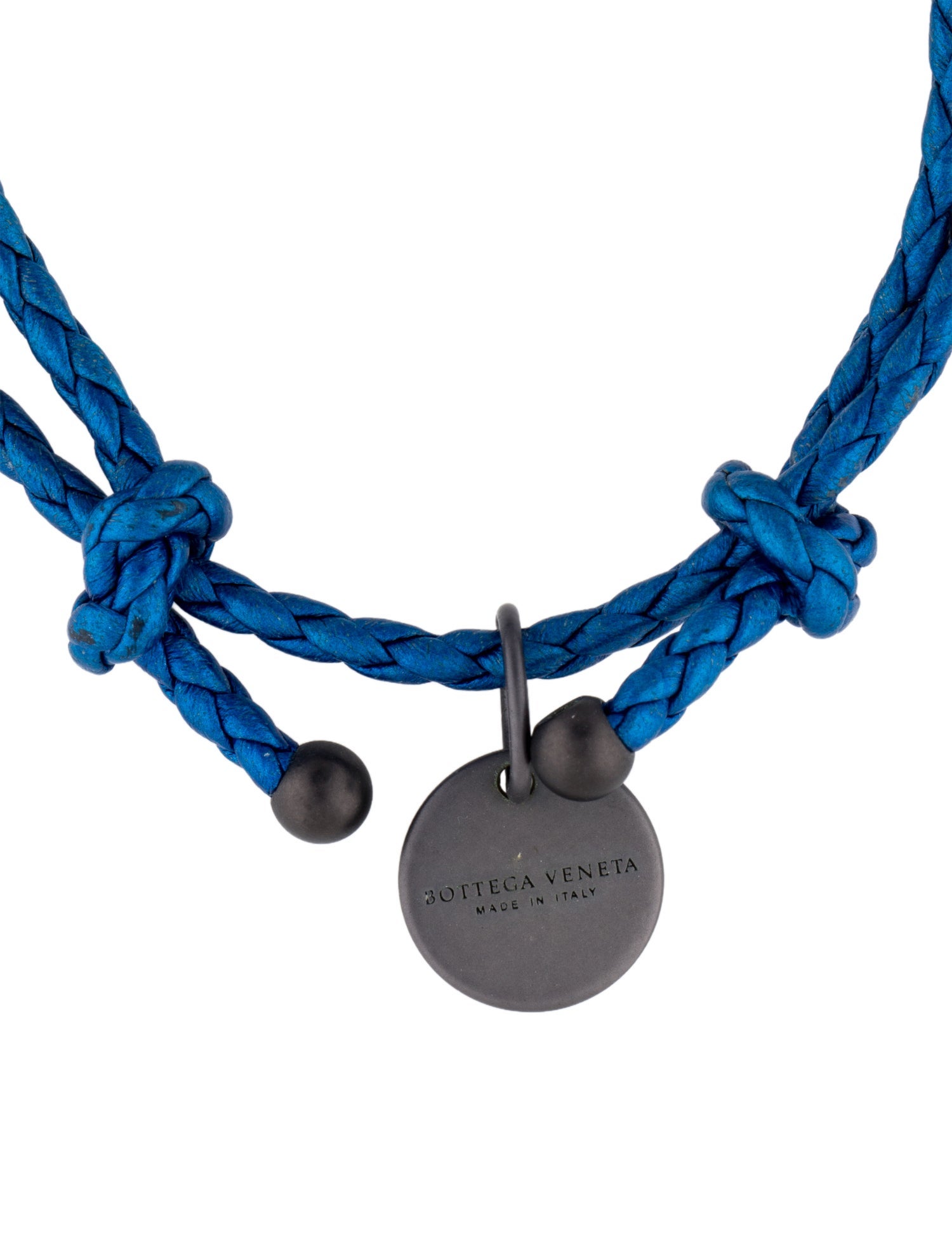 Bottega Veneta Intercciato Double Strand Bracelet