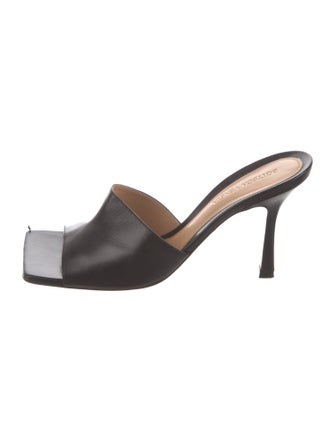 Bottega Veneta Leather Slides