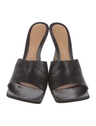 Bottega Veneta Leather Slides