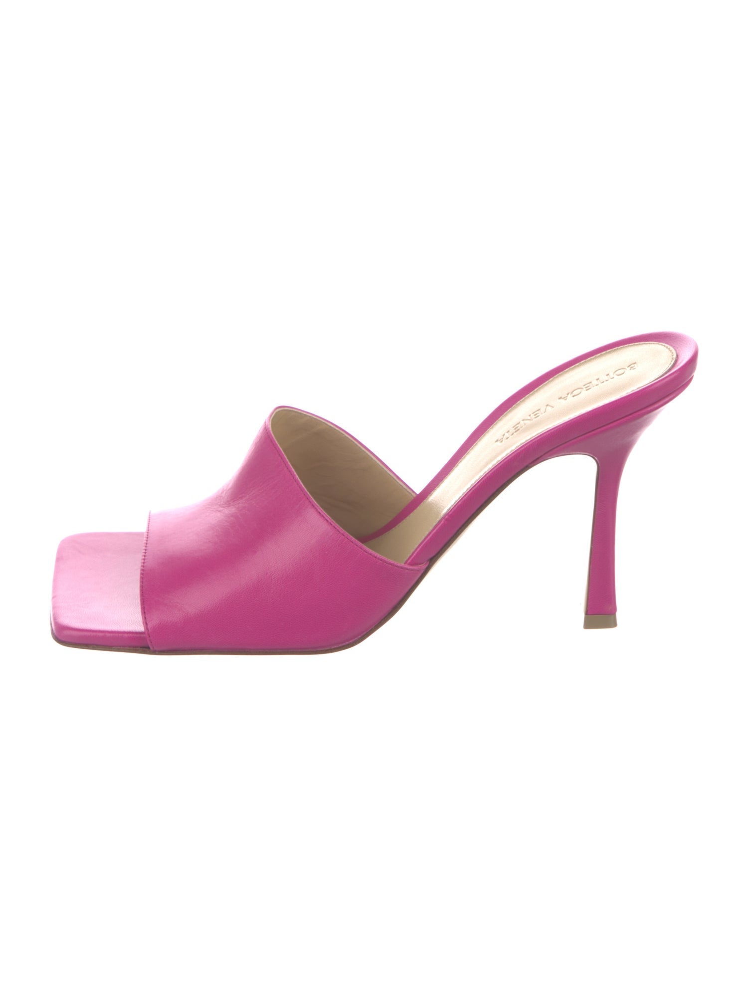 Bottega Veneta Leather Slides