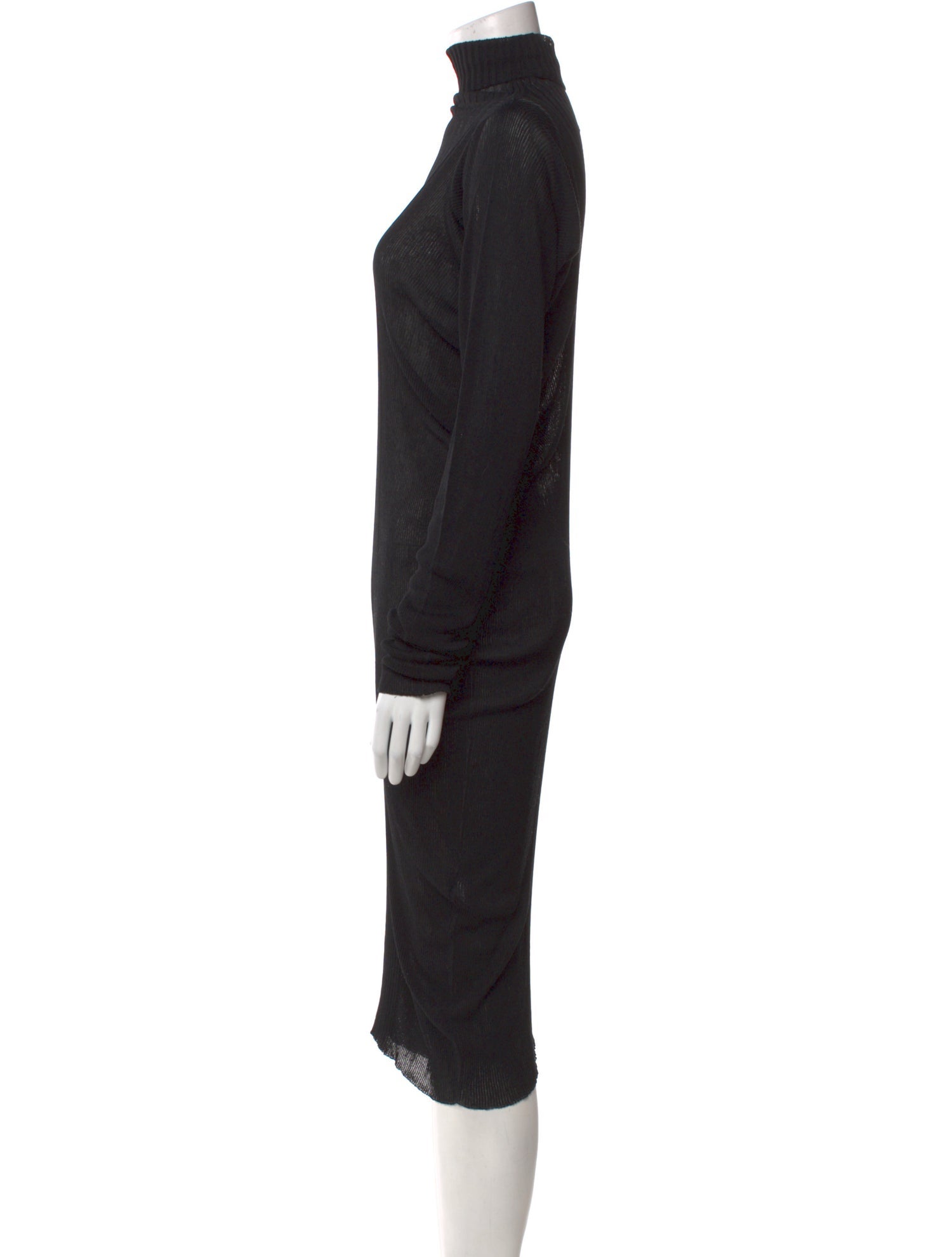 Bottega Veneta Turtleneck Knee-Length Dress