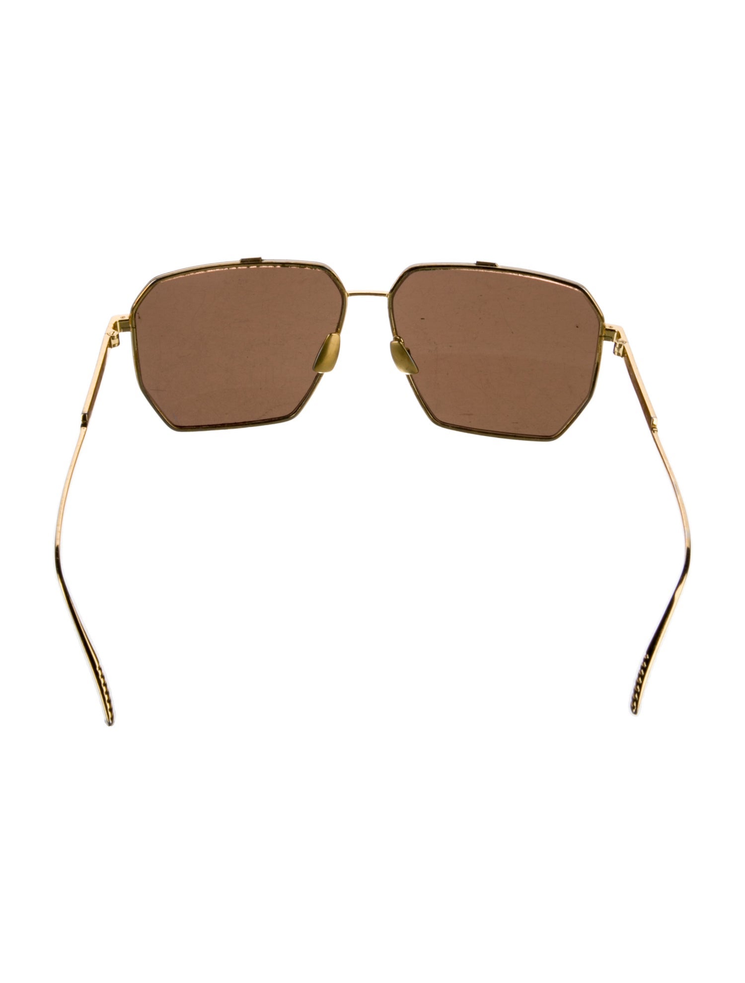 Bottega Veneta Square Tinted Sunglasses